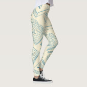Buchmuster Leggings (Rechts)