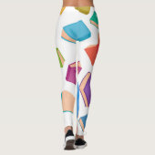 Buchmuster Leggings (Rückseite)