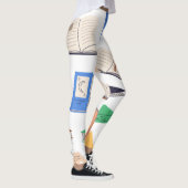 Buchmuster Leggings (Rechts)