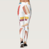 Buchmuster Leggings (Rückseite)