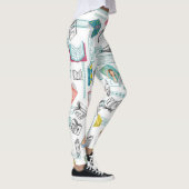 Buchmuster Leggings (Rechts)