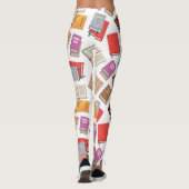 Buchmuster Leggings (Rückseite)