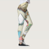 Buchmuster Leggings (Rechts)