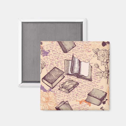 Buchmuster Magnet (Vorderseite/Rückseite)