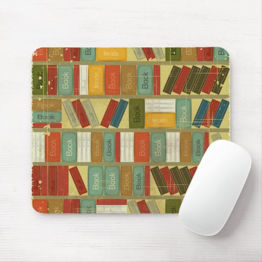 Buchmuster Mousepad (Mit Mouse)