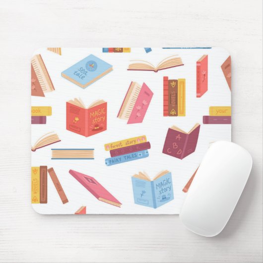 Buchmuster Mousepad (Mit Mouse)