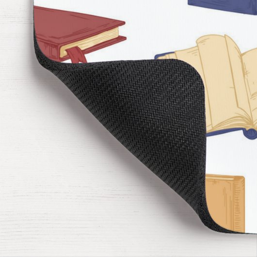 Buchmuster Mousepad (Ecke)