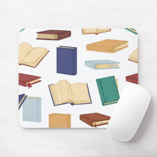 Buchmuster Mousepad (Mit Mouse)