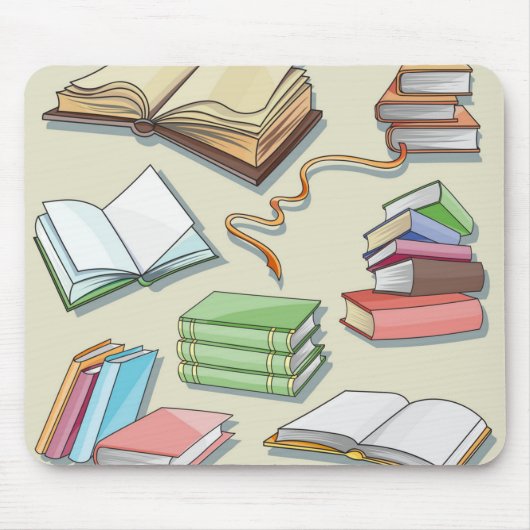 Buchmuster Mousepad (Vorne)