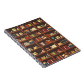 Buchmuster Notizblock (Rechte Seite)