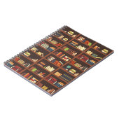 Buchmuster Notizblock (Linke Seite)