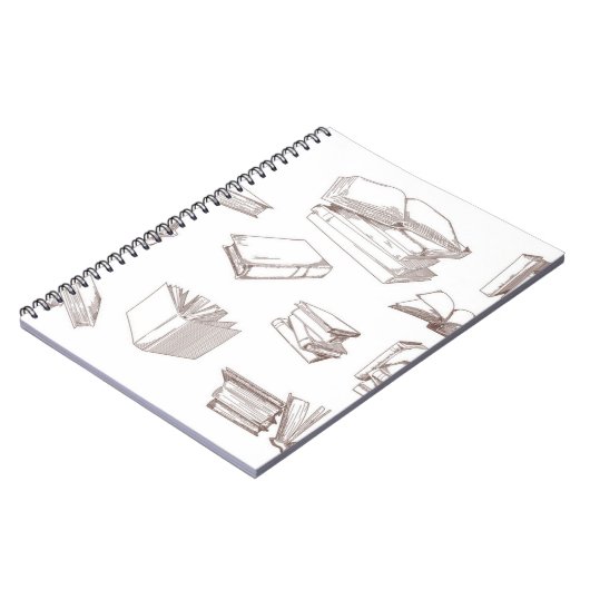 Buchmuster Notizblock (Linke Seite)