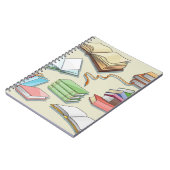 Buchmuster Notizblock (Linke Seite)