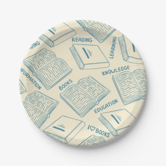 Buchmuster Pappteller (Vorderseite)