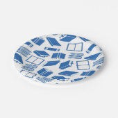 Buchmuster Pappteller (Schrägansicht)