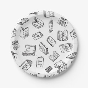 Buchmuster Pappteller