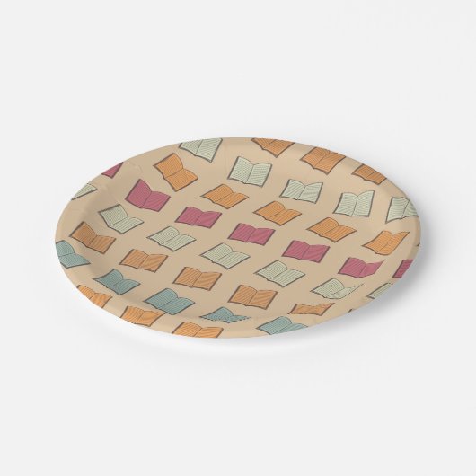 Buchmuster Pappteller (Schrägansicht)