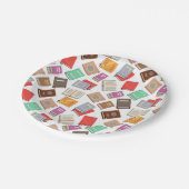 Buchmuster Pappteller (Schrägansicht)