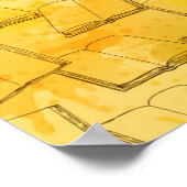 Buchmuster Poster (Ecke)