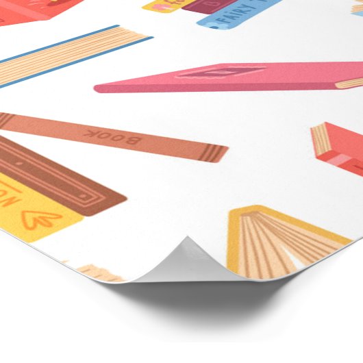 Buchmuster Poster (Ecke)