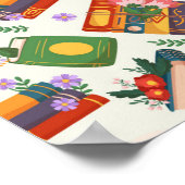 Buchmuster Poster (Ecke)