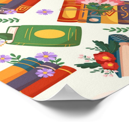 Buchmuster Poster (Ecke)