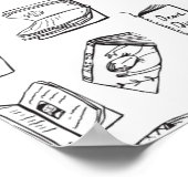 Buchmuster Poster (Ecke)