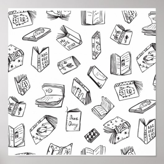 Buchmuster Poster (Vorne)