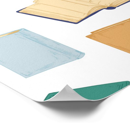 Buchmuster Poster (Ecke)