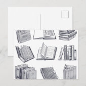 Buchmuster Postkarte (Vorne/Hinten)