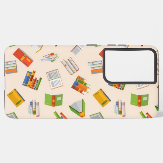 Buchmuster Samsung Galaxy Hülle (Linke Seite)