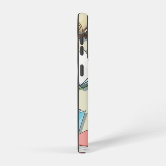 Buchmuster Samsung Galaxy Hülle (Rechte Seite)