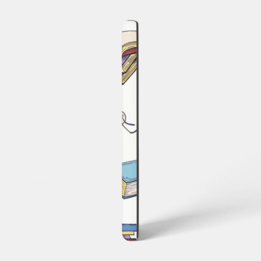 Buchmuster Samsung Galaxy Hülle (Linke Seite)