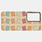 Buchmuster Samsung Galaxy Hülle (Linke Seite)