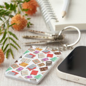 Buchmuster Schlüsselanhänger (Vorderseite rechts)