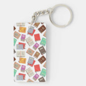 Buchmuster Schlüsselanhänger (Rückseite)