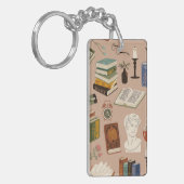 Buchmuster Schlüsselanhänger (Vorderseite links)