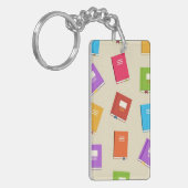 Buchmuster Schlüsselanhänger (Vorderseite links)