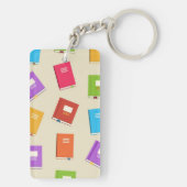 Buchmuster Schlüsselanhänger (Rückseite)