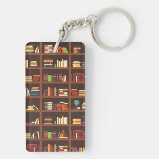 Buchmuster Schlüsselanhänger (Rückseite)