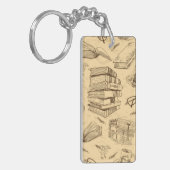 Buchmuster Schlüsselanhänger (Vorderseite links)
