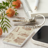 Buchmuster Schlüsselanhänger (Vorderseite rechts)