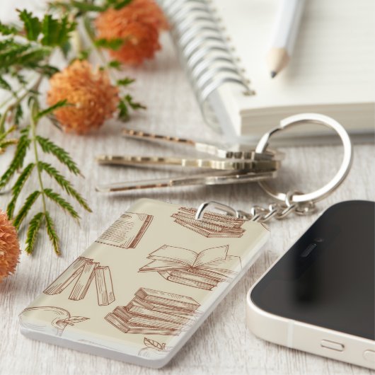 Buchmuster Schlüsselanhänger (Vorderseite rechts)