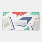 Buchmuster Schreibtischunterlage (Tastatur & Maus)