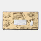 Buchmuster Schreibtischunterlage (Tastatur & Maus)
