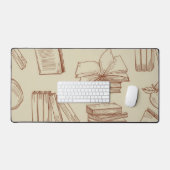 Buchmuster Schreibtischunterlage (Tastatur & Maus)
