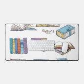 Buchmuster Schreibtischunterlage (Tastatur & Maus)