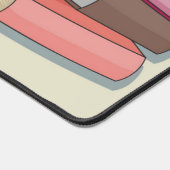 Buchmuster Schreibtischunterlage (Ecke)