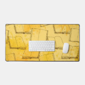 Buchmuster Schreibtischunterlage (Tastatur & Maus)