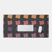 Buchmuster Schreibtischunterlage (Tastatur & Maus)